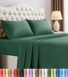 Utopia Bedding Bettw&auml;sche-Set f&uuml;r King-Size-Betten, 4-teilig, geb&uuml;rstete