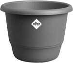 elho Amiga Rund 55 - Blumentopf f&uuml;r Innen und Au&szlig;en - 100% recyceltes Plastik - &Oslash;