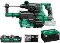 HIKOKI Akku Bohr- und Mei&szlig;elhammer DH1826DA, Aufnahme: SDS-plus (18V, 5,0 Ah,