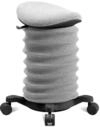 TOPSTAR Sitness 4D mit Rollen AGR-Zertifiziert Dynamischer Sitzhocker schwarz - grau,
