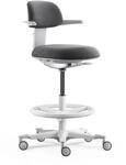 hjh OFFICE Ergonomischer Arbeitsstuhl TOP Work 40 W &ndash; Stuhl mit...