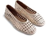 GIOSEPPO Embeya Mary Jane Flache Damenschuhe, Platin, Gr&ouml;&szlig;e 36