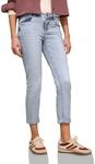 Street One Studio Mid Waist Slim Leg Jeans im Casual Fit Bleached wash 30