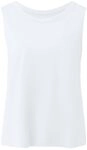 s.Oliver Damen T-Shirt &ndash; Relaxed Fit, &auml;rmellos, Rundhalsausschnitt