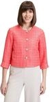 Betty Barclay Damen Blazer-Jacke mit Fransen 38, Hot Coral