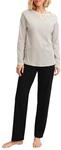 CALIDA Sweet Dreams Pyjama Damen Charm Cream 48-50