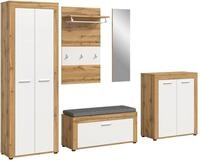 xonox.home Garderobe Jam X8BK6G12 Garderobenkombination Garderoben-Set inkl.