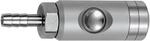RIEGLER 134061-244.32-D-A Druckknopf-Sicherheitskupplung NW 5,5, drehbar, Alu,...
