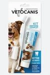 Vetocanis Bio00068 Zahnpflegeset f&uuml;r Hunde, mit Zahnb&uuml;rste, Zahnpasta und