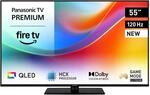 Panasonic Premium TV-55W85BEZC, 55 Zoll Fernseher 4K Ultra HD QLED, Fire TV