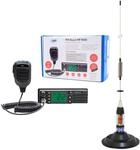 CB-Funkger&auml;t PNI Escort HP 9500, ASQ, 12-24V + CB Antenne PNI ML70, 70 cm mit