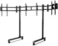 Next Level Racing Round Tube Freestanding Triple Monitor Stand (NLR-R011)