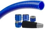 TATAY Gartenschlauch-Set Blue Line 25 Meter &Oslash;3/4" 19mm, 3 Schichten, Made in