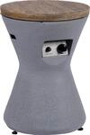 dobar&reg; 35439e Lava-Ofen "Conico" - Gaskamin Outdoor aus Magnesia -...
