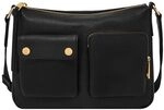 Fossil Maysen Damen Schwarze Leder Tasche, ZB11209001