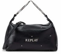 Replay Damen Tasche, Black 0098 (Schwarz), Einheitsgr&ouml;&szlig;e