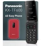 Panasonic KX-TF600 4G Easy Phone, Volte Klare Anrufe, 290 Stunden Standby, USB-C