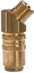 RIEGLER 107920-270.24 Temperierkupplung DN 6 mit AG, mit Absperrventil, G 1/4...