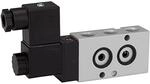 RIEGLER 103661-551.31 5/2-Wegeventil, NAMUR, mono, Alu eloxiert, G 1/4, 230 V,...