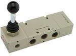 RIEGLER 106482-514.141 5/3-Wegeventil, man. 90&deg; Hebel monostabil Mitte...