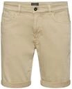 camel active Herren Bermuda Shorts mit Rei&szlig;verschluss Beige, menswear-33IN