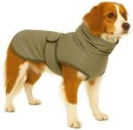 Flamingo Hundemantel Winter &ndash; Cujo Gr&uuml;n &ndash; 45cm &ndash; warm & modisch &ndash; Polyester