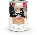 MERA Pure Sensitive Truthahn (6x400g), Hundefutter nass mit hohem Fleischanteil und