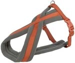 TRIXIE Comfort Premium Geschirr, S &ndash; M, 40&ndash;70 cm/20 mm, Rost