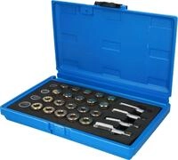 KS TOOLS Reparatursatz f&uuml;r &Atilde;&ndash;l-Ablassschrauben-Gewinde, 64-tlg