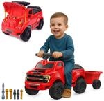 JAMARA 464067 Rutscher Shelby Ford F-150 Raptor mit Anh&auml;nger, Car f&uuml;r Kinder...