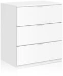 Habitdesign, Kommode mit 3 Schubladen &ndash; vielseitiger Schubladenschrank f&uuml;r