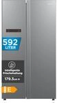 Comfee 592 L Side-by-Side K&uuml;hlschrank,No Frost, Inverter Kompressor, 35 dB 