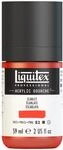 Liquitex 2059905 Professional Acryl Gouache - Scharlachrot, 59ml Flasche, matt -