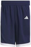 adidas Herren Mens Pulse Speed Bball Short Shorts, Team Navy Blue/White, XL