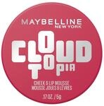 Maybelline New York Cloudtopia Wangen- & Lippen Mousse, 2-in-1 Blush & Lippenfarbe