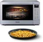 Panasonic NN-CT57RMEPG 27L 4-in-1 Kombimikrowelle mit Airfryer, 1000W Inverter, 19