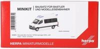 Herpa Modellbausatz MiniKit Mercedes-Benz Sprinter 18 RTW Delfis, wei&szlig;,...