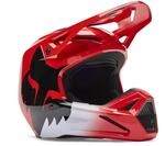 Helmet Fox V1 Shield Fluo RED S