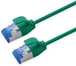 ROLINE Patchkabel Cat.6A (Class EA) S/FTP (PiMF), LSOH, PoE, gr&uuml;n, 2 m
