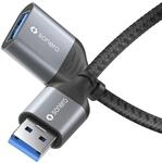 Sonero&reg; USB-A auf USB-A Datenkabel, Verl&auml;ngerungskabel, USB Kabel Typ A, USB...
