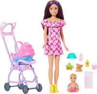 Barbie Skipper Babysitters Inc. Spielset mit br&uuml;netter Puppe, Blonder...