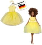 Heless Time2Shine 8513 - Boucl&eacute; Kleid Sunshine in Gelb, mit T&uuml;llrock, Glitzer...