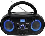 Silva Schneider MPC 25.4 USB &ndash; Tragbarer CD-Player mit UKW-Radio, USB f&uuml;r MP3, AUX