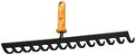 Fiskars OneClick Rechen 14 Zinken, Bodenrechen-Aufsatz f&uuml;r Saatbeete,...