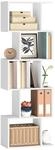 VASAGLE B&uuml;cherregal, Regal mit 5 Ebenen, 24 x 40 x 159 cm, Standregal, B&uuml;roregal,