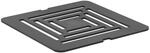 Ideal Standard - Ultra Flat S+ Ablaufgitter f&uuml;r Duschwanne, Edelstahl, schwarz