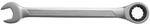 SW-Stahl 03510L-21 Gabelringratschenschl&uuml;ssel 21 mm I feinverzahnt mit 72...