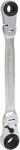 KS Tools 503.4745 4 in 1 GEARplus umschaltbar Gelenk-Doppel-Ringschl&uuml;ssel,
