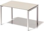 BISLEY Cito Schreibtisch, 650-850 mm h&ouml;heneinstellbares U-Gestell, Metall, Gw396
