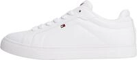 Tommy Hilfiger Damen Cupsole Sneaker Icon Court aus Leder, Wei&szlig; (White), 35